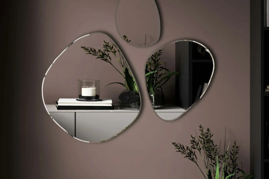 گسترش زیبایی منزل با آینه کاری مدرن